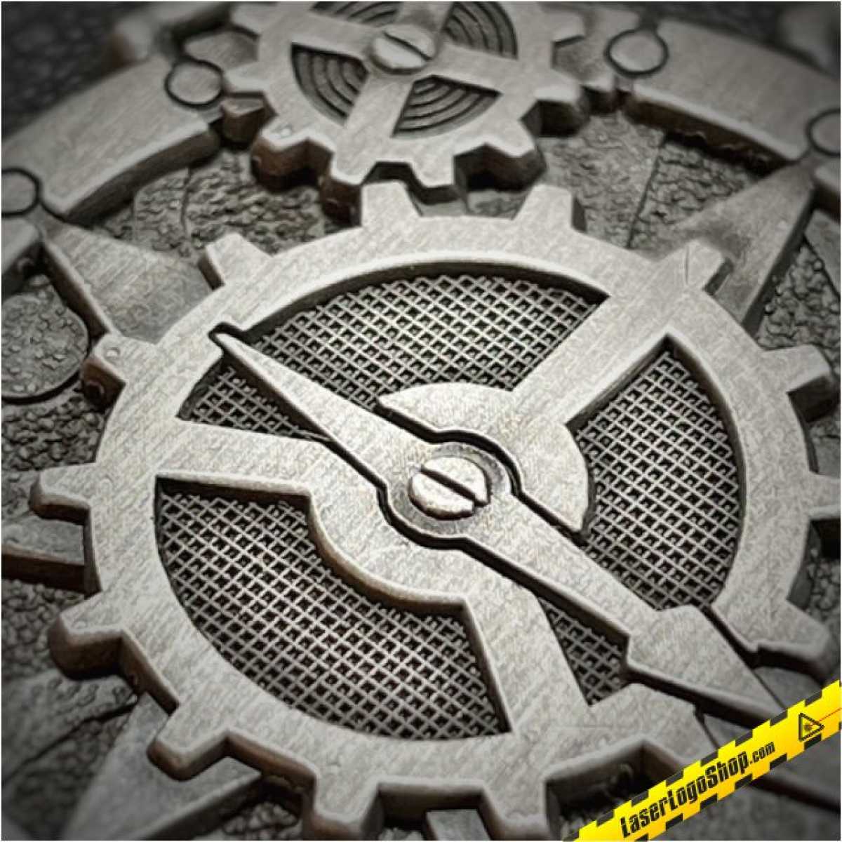 Steampunk Key Geocoin - 1 Coin wahlweise Edition "Antik Gold" / "Antik Silber" / Antik Kupfer"