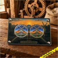 LAB-GeoArt Großefehn ~ Display für 2 Geocoins
