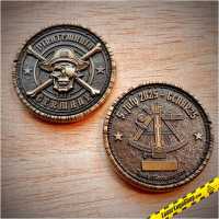 Piratemania Germany 2025 Geocoin LE Edition "Golddublone"