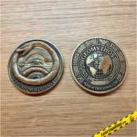 GeoMythos Geocoin - Edition 01/12 "Rainbow Serpent"